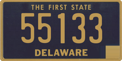 DE license plate 55133