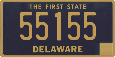 DE license plate 55155