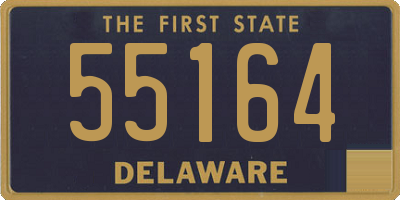 DE license plate 55164