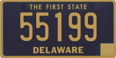 DE license plate 55199