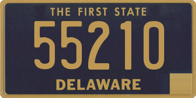 DE license plate 55210