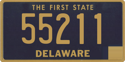 DE license plate 55211