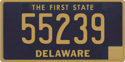 DE license plate 55239