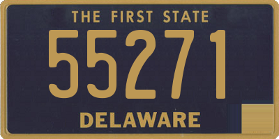 DE license plate 55271