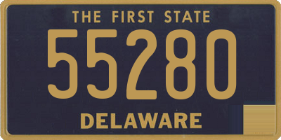 DE license plate 55280