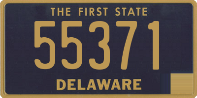 DE license plate 55371