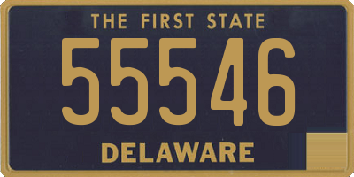 DE license plate 55546