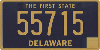 DE license plate 55715