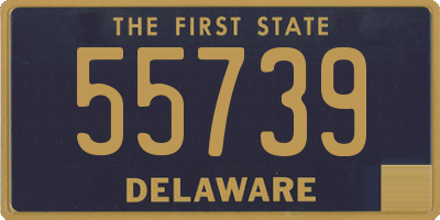 DE license plate 55739