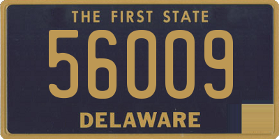 DE license plate 56009