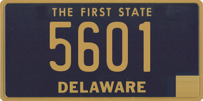 DE license plate 5601