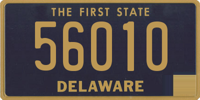 DE license plate 56010