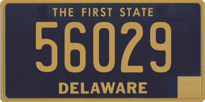 DE license plate 56029