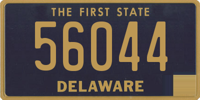 DE license plate 56044