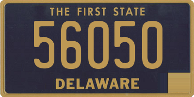 DE license plate 56050