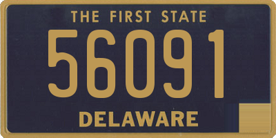 DE license plate 56091