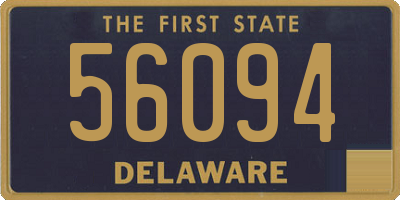 DE license plate 56094
