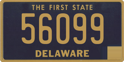 DE license plate 56099