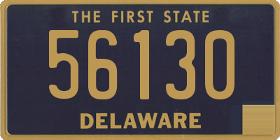 DE license plate 56130