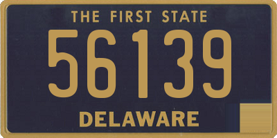 DE license plate 56139