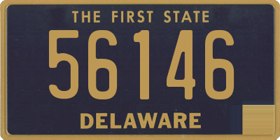 DE license plate 56146