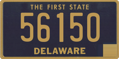 DE license plate 56150