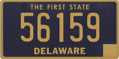 DE license plate 56159
