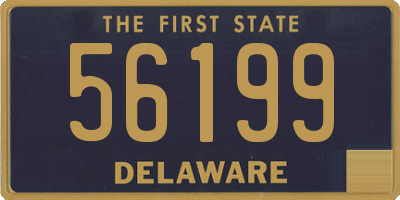 DE license plate 56199