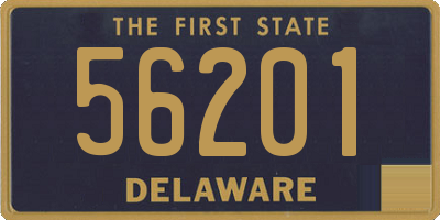 DE license plate 56201