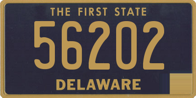 DE license plate 56202