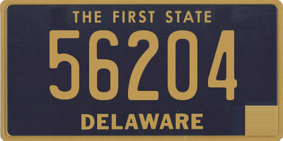 DE license plate 56204