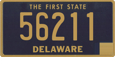 DE license plate 56211