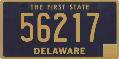 DE license plate 56217