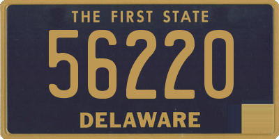 DE license plate 56220