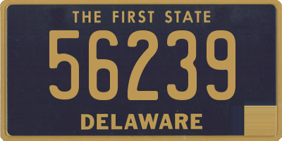 DE license plate 56239