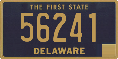 DE license plate 56241