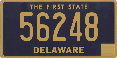 DE license plate 56248