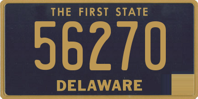 DE license plate 56270