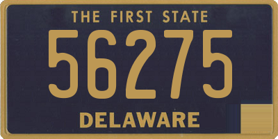 DE license plate 56275