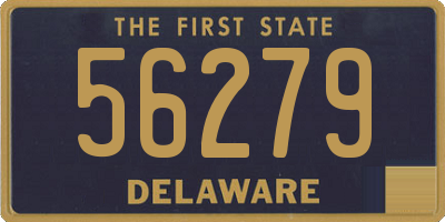 DE license plate 56279