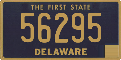 DE license plate 56295