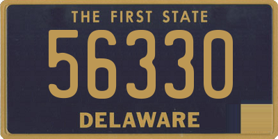 DE license plate 56330