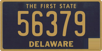 DE license plate 56379