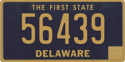 DE license plate 56439