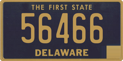 DE license plate 56466