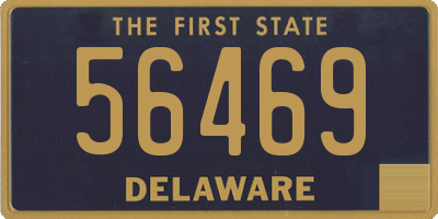 DE license plate 56469