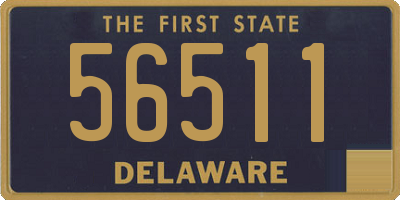 DE license plate 56511