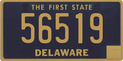 DE license plate 56519