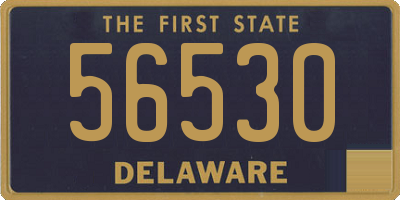 DE license plate 56530