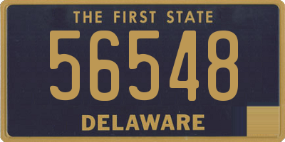 DE license plate 56548